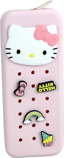 Gim Hello Kitty Silicone Pencil Case Pink