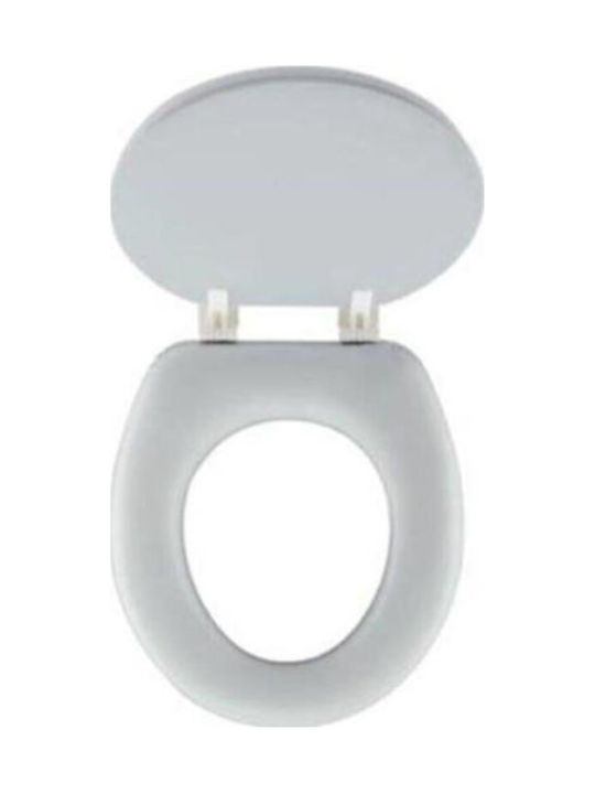 SteweHome Plastic White Toilet Seat