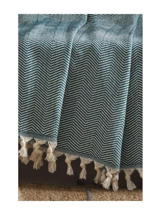 SteweHome Armchair Throw 180x215cm Brown
