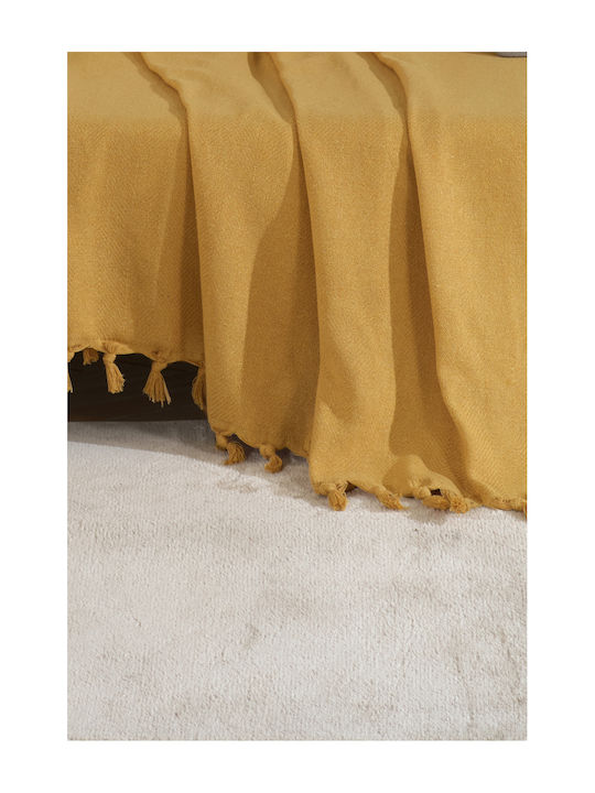 SteweHome Armchair Throw 180x215cm Brown