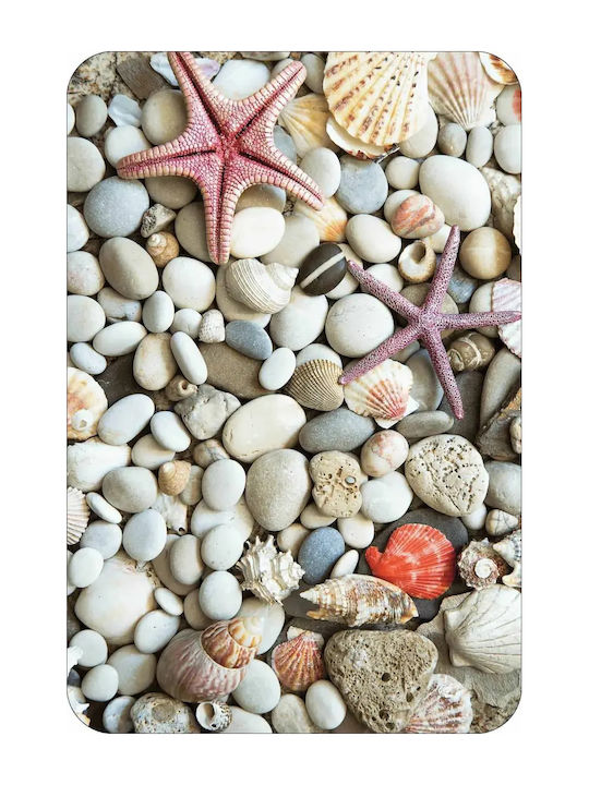 SteweHome Non-Slip Set Bath Mats STE-001966-V3638-9172 Stars And Pebbles 50x50cm 2 Pieces
