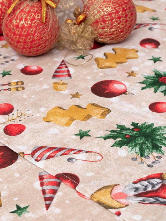 Viopros Christmas Decorative Pillow Square 45x45cm