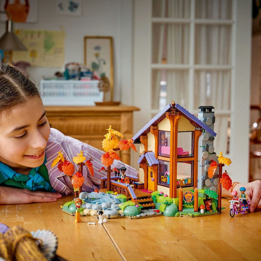 LEGO Friends Cozy Fall Forest Cabin 1229τμχ