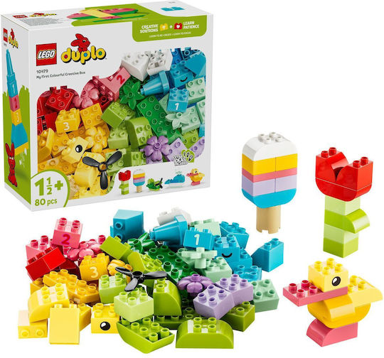 LEGO Duplo Cutie Creativă Colorată 80 Bucăți