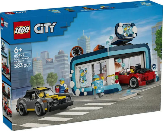 LEGO Lego Stadt Autowaschanlage 583 Stück