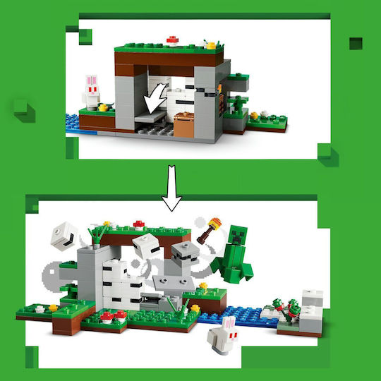 LEGO Minecraft First Night Adventure for 8+ Years 301 pcs
