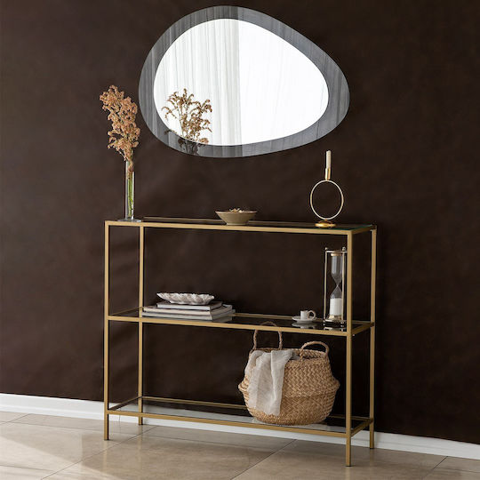 SteweHome STE-001818-P1818 Καθρέπτης από Ανοξείδωτο Ατσάλι 50x76cm Διάφανος