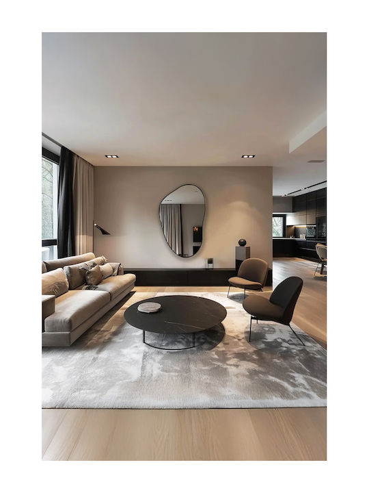 SteweHome Oglindă de Baie din MDF 28x36cm Aurie