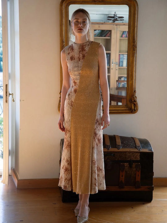 Midi Damenkleid Für Hochzeit - Taufe Mehrfarbig