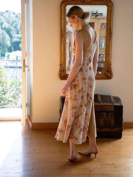 Midi Damenkleid Für Hochzeit - Taufe Mehrfarbig