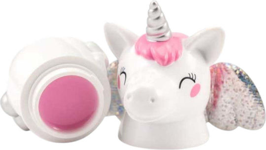 Balsam de buze pentru copii Martinelia Flying Unicorn cu aromă de căpșuni, 1 bucată