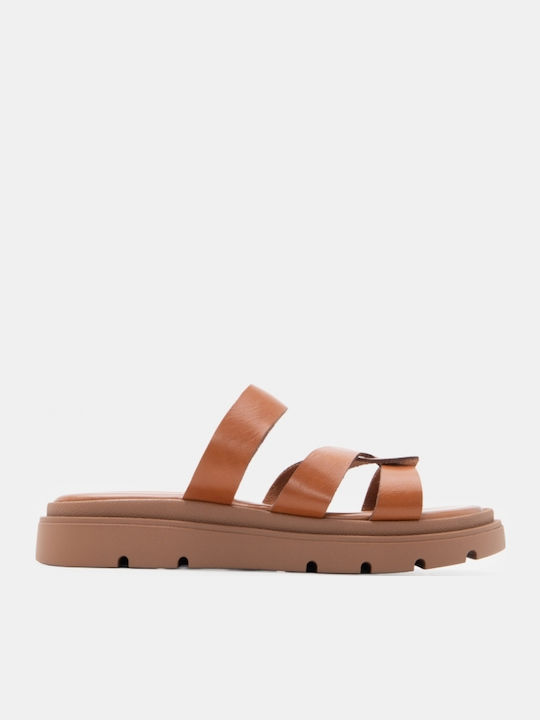Γυναικεία Σανδάλια Flatforms Καφέ
