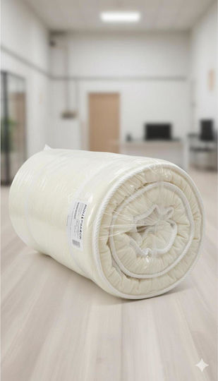 SteweHome Mattress Topper Single Foam Strapped 100x200x5cm