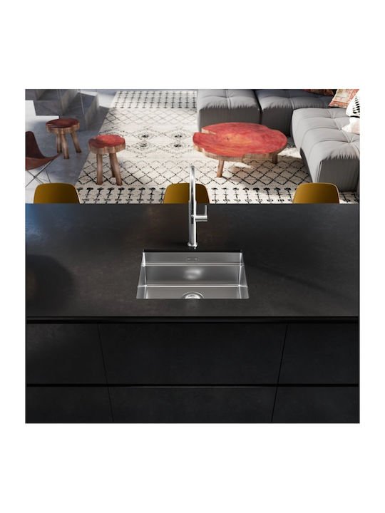 Franke Box Bxx Undermount Kitchen Sink Inox M53xP44cm Silver