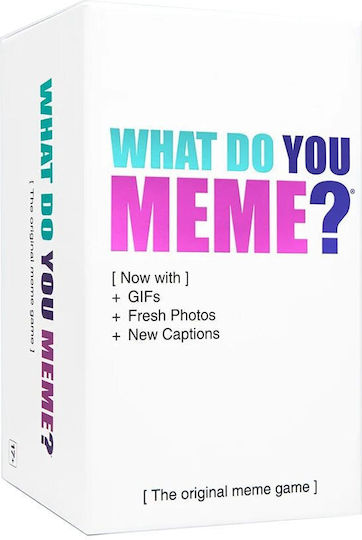 Настолна игра What Do You Meme? (GIF Edition ) за 3+ играчи 18+ години (EN) AS