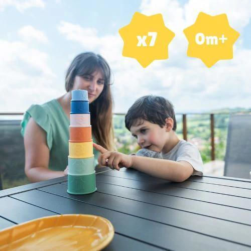 Badabulle Baby Aktivitätsspielzeug aus Silikon
