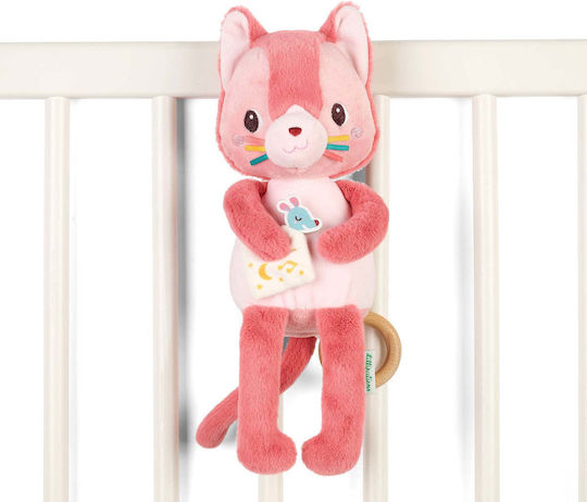 Lilliputiens Wooden Animal with Music Light and Sounds for Newborns