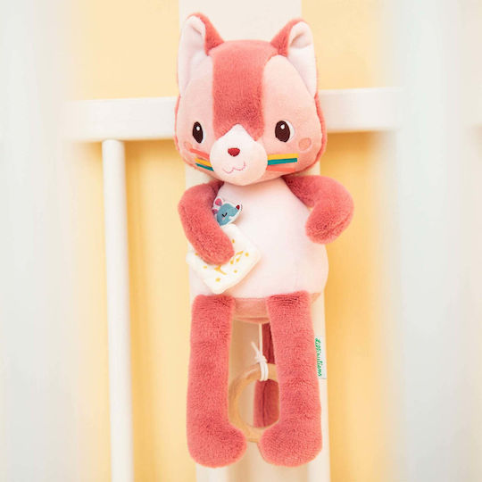 Lilliputiens Wooden Animal with Music Light and Sounds for Newborns