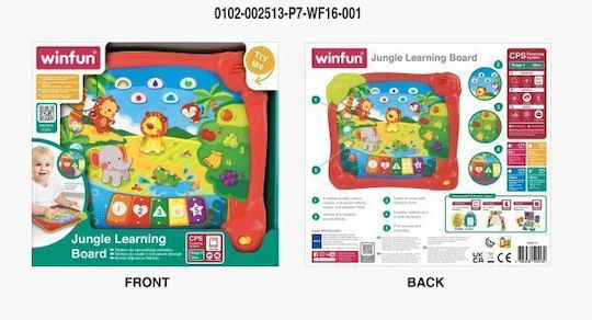 MG Toys Baby Toy The Jungle Board with Music for 18++ Months