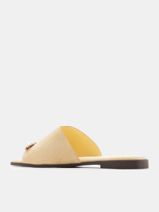 Women's Flat Sandals Yellow