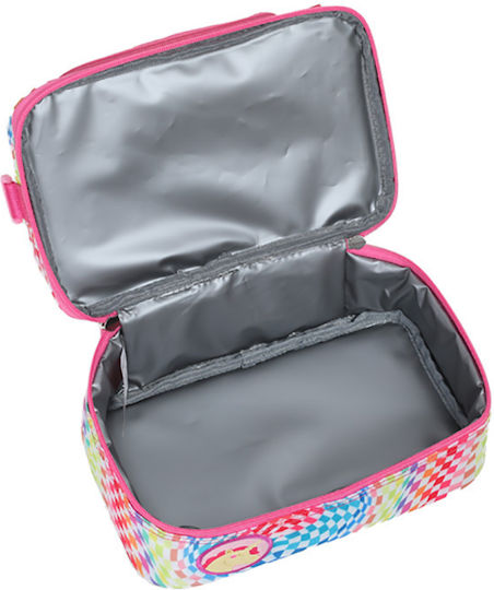 Lyc Sac Kids' Insulated Lunch Bag Handbag 5.5L Multicolour Unicorns 15x14x24cm