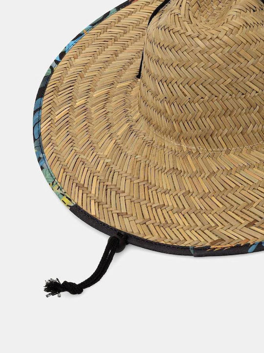 Hurley Wicker Men's Hat Bucket Style Beige