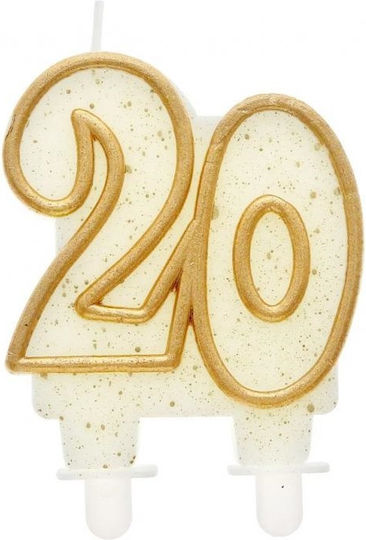 GoDan Birthday Candle Number in Gold Color PF-SCZK20