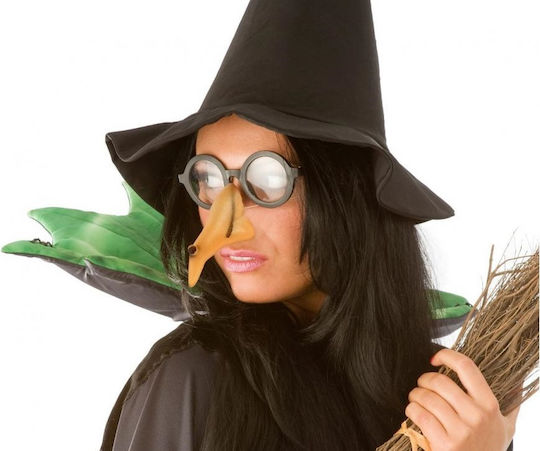 Karneval Nase Weiß für Halloween 1Stück