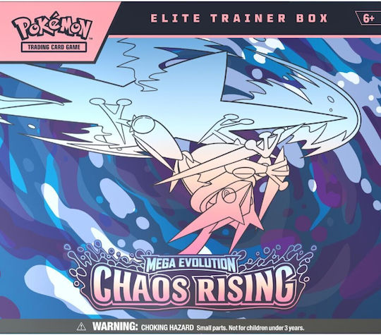 Pokemon Tcg Mega Evolution Chaos Rising Elite Trainer Box