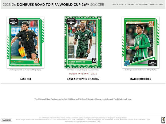 Panini Road to World Cup 2026 Donruss Booster Box