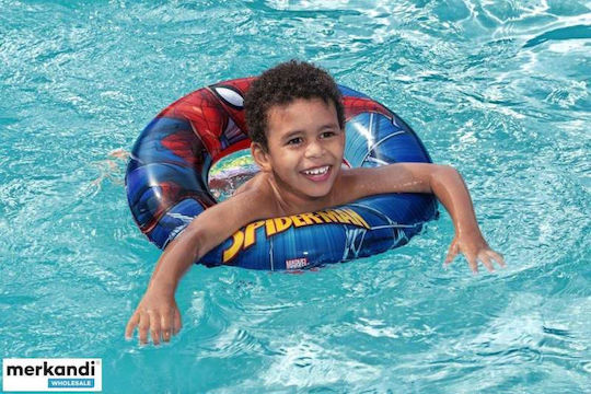 Inflatable Spider-man Swim Ring 48x11cm Bestway 98003