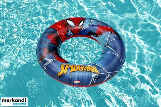 Inflatable Spider-man Swim Ring 48x11cm Bestway 98003