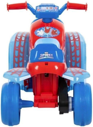 Παιδική Γουρούνα Spidey Ηλεκτροκίνητη 6 Volt Μπλε για 1+ ετών