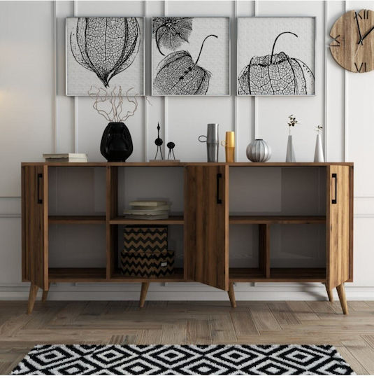 Μπουφές Ξύλινος Καφέ 180x45x83cm