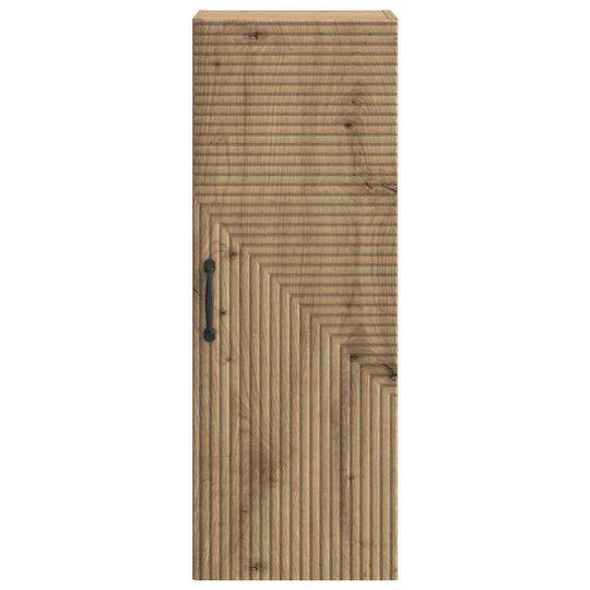 vidaXL Bathroom Cabinet 33x34.5x90cm Oak