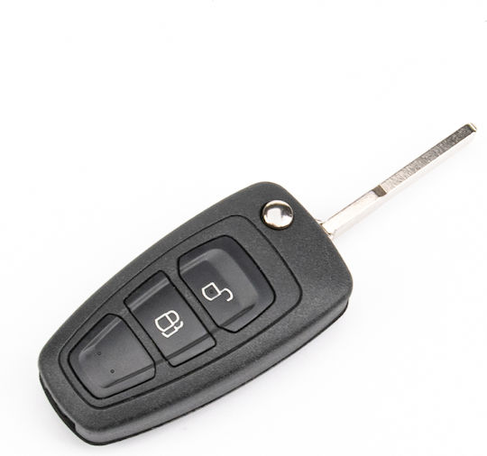 Telecomandă Cheie Auto Ford Focus Fiesta C-Max Galaxy 2 Butoane Hu101