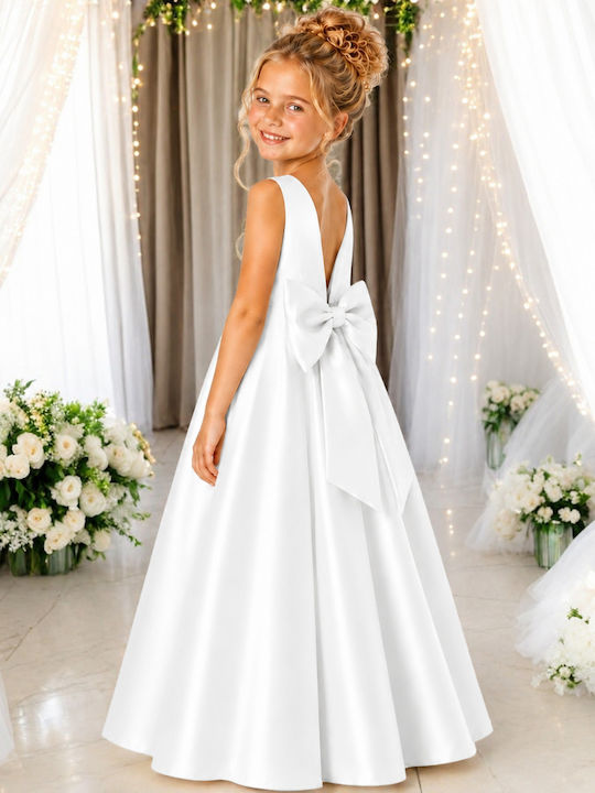 Rochie pentru Copii Fără mâneci White