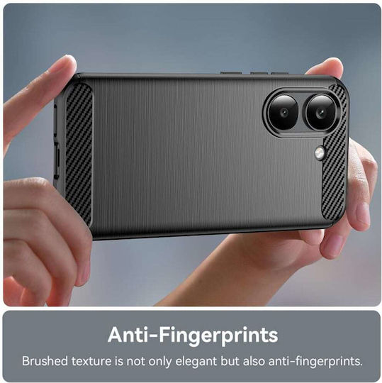 Techsuit Rückseitencover Aus Silikon Grau Für Poco X8 Pro