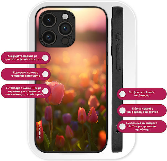 Sonique Case Sunset In Eden Series Motorola Moto G31 4G Moto G41 4G Tulip Velvet