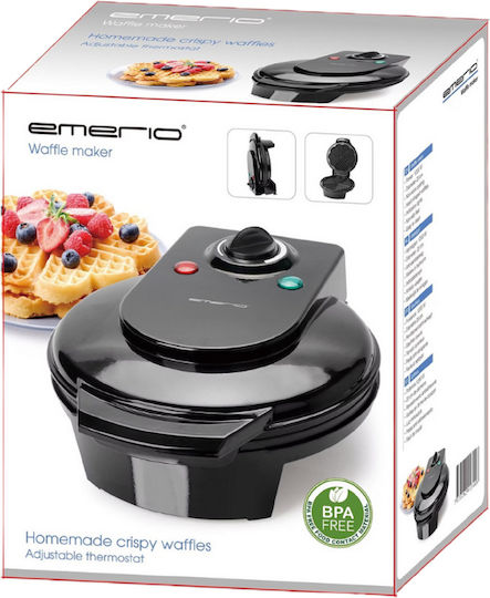 Emerio WM-131149 Вафлена машина 2 места във формата на сърце 1200W