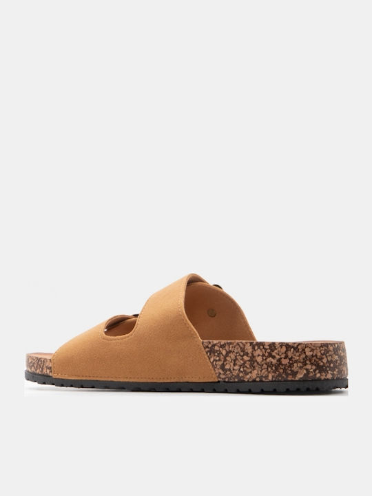 Дамски Сандали Flatforms Кафяви