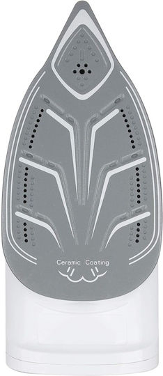 Emerio Steam Iron 2000W with Ceramic Plate and Continuous Steam Supply 17g/min