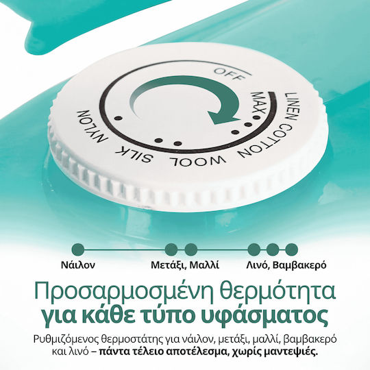 Emerio Steam Iron 2000W with Ceramic Plate and Continuous Steam Supply 17g/min