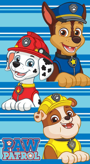 Microfiber Beach Towel 70x140cm Paw Patrol Blue
