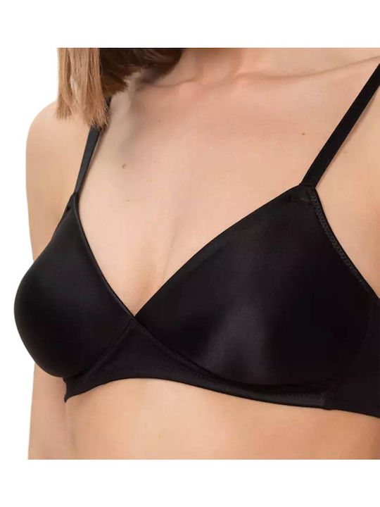 Soft Sensation Черен Сутиен без подложка & без Банели