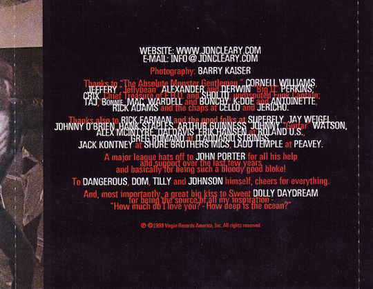 Jon Cleary Moonburn CD Μουσικής