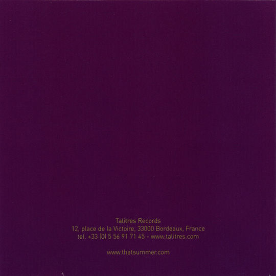 That Summer Clear CD Μουσικής