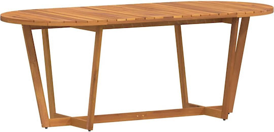 Garten- und Outdoor-Möbelsets 7 Stück Akazie