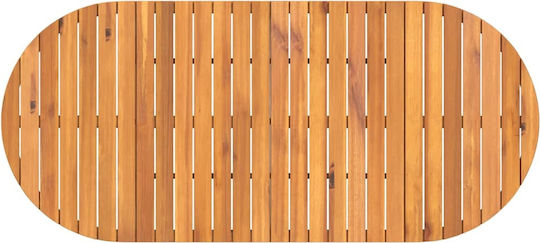 Garten- und Outdoor-Möbelsets 7 Stück Akazie