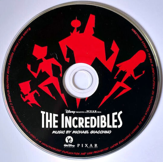 Michael Giacchino - The Incredibles (an Original Soundtrack) CD Μουσικής